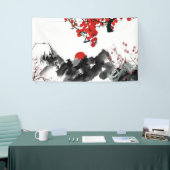 Japanse landschapsbanner spandoek (Beurs)