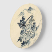 Japanse landschapskast grote klok (Hoek)