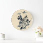 Japanse landschapskast grote klok (Huis)