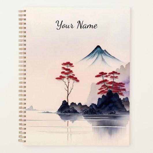  Japanse landschapskunst Planner (Voorkant)
