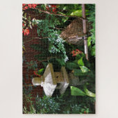 Japanse lantaarn en hertendrager legpuzzel (Verticaal)