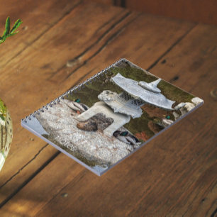 Japanse lantaarn en wilde eenden notitieboek