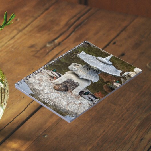 Japanse lantaarn en wilde eenden notitieboek