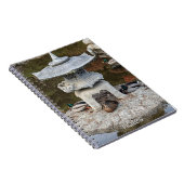 Japanse lantaarn en wilde eenden notitieboek (Rechterzijde)