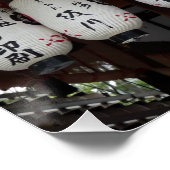 Japanse lantaarn perfect poster (Hoek)