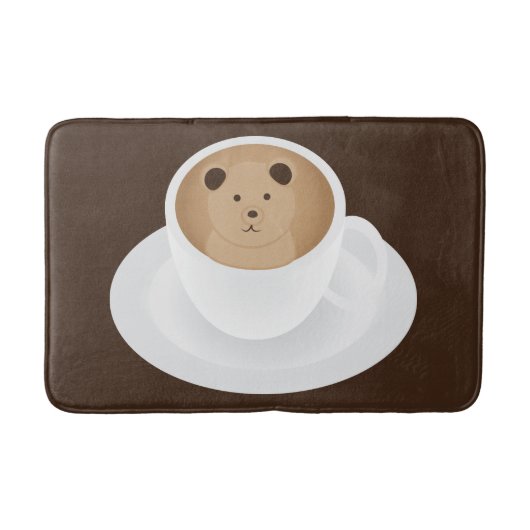 Japanse Latte Art Badmat (Voorkant)