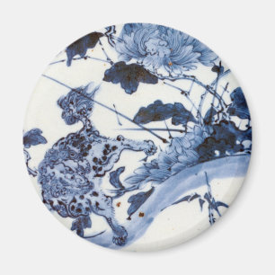  Japanse leeuw en pony Magneet