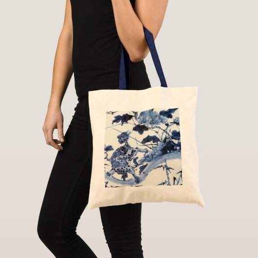  Japanse leeuw en pony Tote Bag (Voorkant (product))