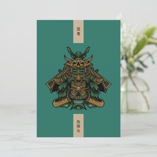 Japanse Legende Aankondiging (Staand voorkant)