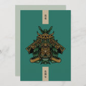 Japanse Legende Aankondiging (Voorkant / Achterkant)