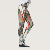 Japanse Leggings van Hokusai - Koel (Rechts)
