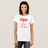 Japanse liefdesT-shirts T-shirt (Voorkant volledig)