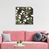 Japanse Lily Canvas Afdruk (Insitu (Woonkamer))