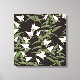 Japanse Lily Canvas Afdruk