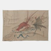  Japanse Lobster Art Afbeelding Kitchen Towel Theedoek (Horizontaal)
