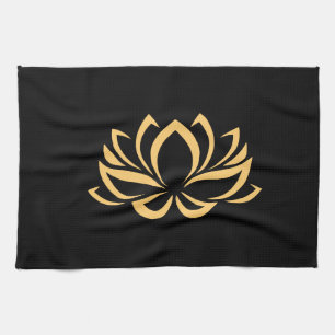 Japanse Lotus Flower Blossom Theedoek