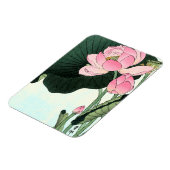 Japanse Lotus Flower -  Fine Art Magnet Magneet (Linkerzijde)