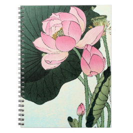 Japanse Lotus Flower -  Fine Art Notitieboek