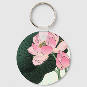 Japanse Lotus Flower -  Fine Art Sleutelhanger