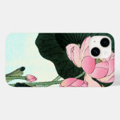 Japanse Lotus Flower Fine Art-telefoontas Case-Mate iPhone Case (Achterkant (horizontaal))