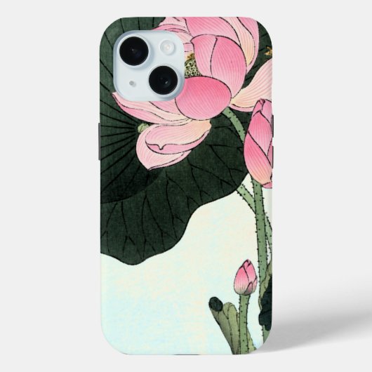 Japanse Lotus Flower |  kunst Case-Mate iPhone Case (Achterkant)