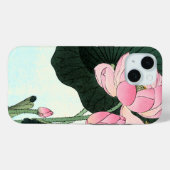 Japanse Lotus Flower |  kunst Case-Mate iPhone Case (Achterkant (horizontaal))