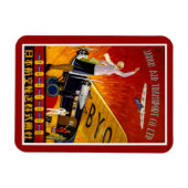  Japanse luchtvaartmaatschappij AD Magneet (Horizontaal)