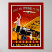 Japanse luchtvaartmaatschappij AD Poster (Voorkant)