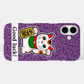 Japanse Lucky Cat Hoesje-Mate iPhone Case (Achterkant (horizontaal))