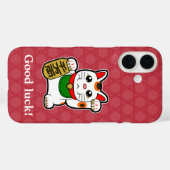 Japanse Lucky Cat Hoesje-Mate iPhone Case (Achterkant (horizontaal))