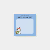 Japanse Lucky Cat op maat Post-it® Notes (Voorkant)