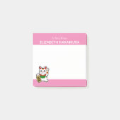 Japanse Lucky Cat op maat Post-it® Notes (Voorkant)