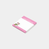 Japanse Lucky Cat op maat Post-it® Notes (Schuin)