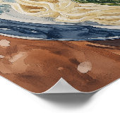 Japanse maaltijden poster (Hoek)