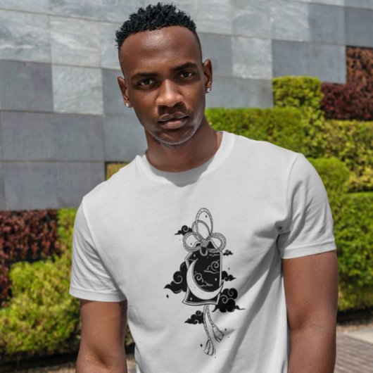 Japanse maan t-shirt