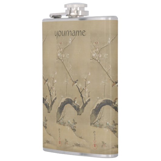 Japanse maatkolf voor kunst heupfles (Links)