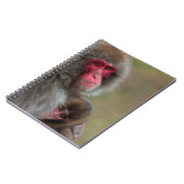 Japanse Macaque-apen laptop Notitieboek (Linkerzijde)
