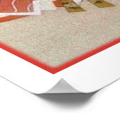 Japanse Madonna en Vintage voor kinderen Poster (Hoek)