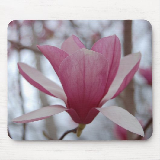 Japanse Magnolia Mousepad Muismat (Voorkant)
