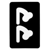 Japanse Mama ママ | Nihongo-taal Magneet (Verticaal)