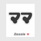 Japanse Mama ママ | Nihongo-taal Sticker (Vel)