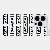 Japanse man ハズバンド Hazubando Nihongo Taal Case-Mate iPhone Case (Achterkant (horizontaal))