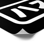 Japanse man ハズバンド Hazubando Nihongo Taal Poster (Hoek)