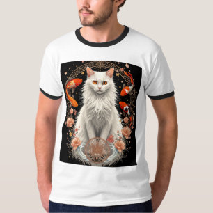 Japanse Mandala Fantasie Kunst T-shirt