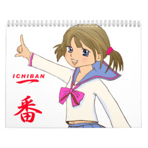 Japanse manga foto kalender