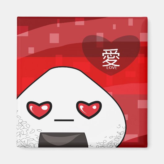 Japanse Manga Mascot Magneet (Voorkant)