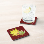 Japanse Maple op een reeks Onderzetters (Rechterzijde)