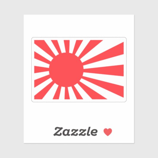 Japanse marine sticker (Vel)