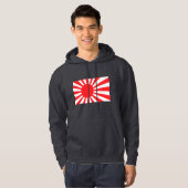 Japanse marine vlag hoodie (Voorkant volledig)