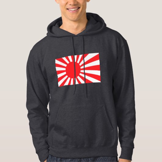 Japanse marine vlag hoodie (Voorkant)